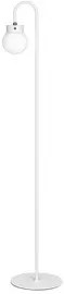 Hansa Lampadaire à LED rechargeable Flare bubble, blanc mat