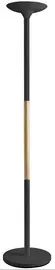 UNiLUX Lampadaire à LED PRYSKA, dimmable, hêtre/noir