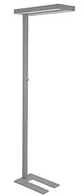 MAUL Lampadaire à LED MAULjuvis, dimmable, socle, argent