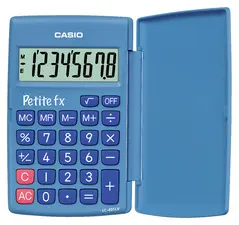 CASIO calculatrice LC-401 LV-BU "Petite fx