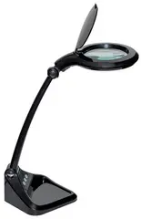 MAUL Lampe loupe à LED MAULiris, dimmable, noir
