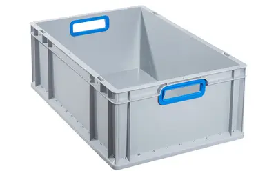 allit Bac de rangement ProfiPlus EuroBox 622, gris/bleu