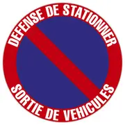EXACOMPTA Panneau de signalisation "Défense de stationner