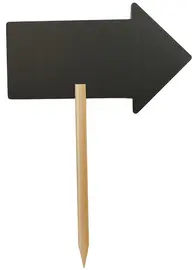 Securit Panneau indicateur SILHOUETTE "ARROW