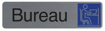 EXACOMPTA Plaque de signalisation "Bureau