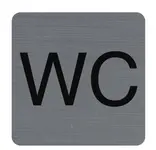 EXACOMPTA Plaque de signalisation "Toilettes Dame/Homme