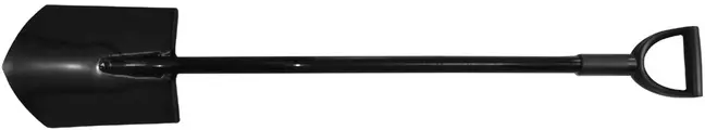 BRÜDER MANNESMANN Bêche en métal, longueur: 1.180 mm, noir