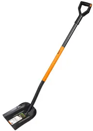 Bradas Pelle en acier, longueur 1.250 mm, noir/orange