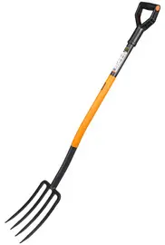 Bradas Fourche à bêcher, longueur 1.250 mm, 4 dents, noir/