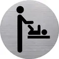 helit Pictogramme "the badge" espace change bébé, argent