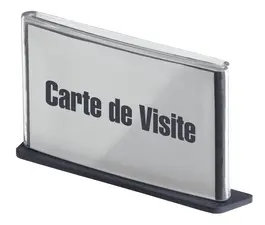 PAPERFLOW Porte-nom "Cinatur", en polystyrène, anthracite