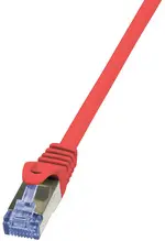 LogiLink Câble patch, Cat. 6A, S/FTP, 2 m, rouge