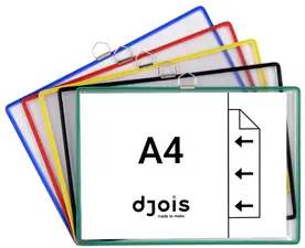 djois by tarifold Poche à anse, A4 horizontal, assorti