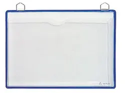 djois by tarifold Porte brochures, A4 paysage, bleu