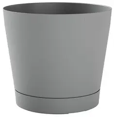 tera Pot de fleurs "Orione", diamètre: 190 mm, fog  grey