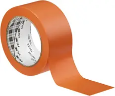 3M Ruban adhésif PVC souple 764i, 50,8 mm x 33 m, orange