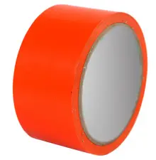 rillprint Bande de marquage au sol, 50 mm x 33 m, orange