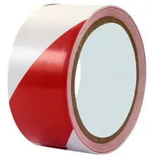rillprint Bande de marquage au sol, 50 mm x 33 m, blanc