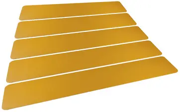 DURABLE Marquage "passage piéton" 200/05, jaune de sécurité