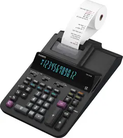 CASIO Calculatrice imprimante DR-200R-BK, noir