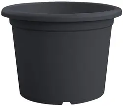 tera Pot de fleurs "Basic round", diam.: 450 mm, anthracite