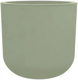 poétic Bac à plantes BASALT UP, rond, 485 mm, vert amande