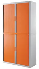 PAPERFLOW Armoire à rideau easyOffice, 4 étagères