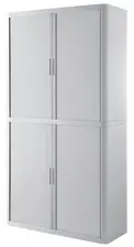 PAPERFLOW Armoire à rideau easyOffice, 4 étagères