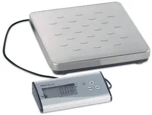 MAULcargo Pèse-paquet, capacité: 50 kg, gris, avec bloc de