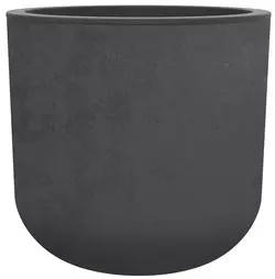 poétic Bac à plantes BASALT UP, rond, 385 mm, anthracite