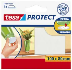 tesa Protect Patin en feutrine, diamètre: 26 mm, marron