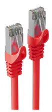 shiverpeaks Câble patch, Cat. 6A, S/FTP, 0,5 m, rouge