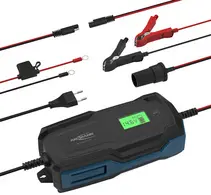 ANSMANN Chargeur de batterie BC, 6-12V/10A, noir/bleu