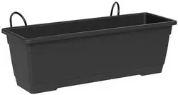 tera Kit de jardinière "Birka", support inclus, anthracite