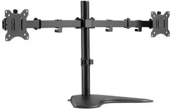 LogiLink Bras support double, socle, longueur du bras 390 mm