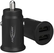 ANSMANN Chargeur voiture USB In-Car-Charger CC212, 2x USB