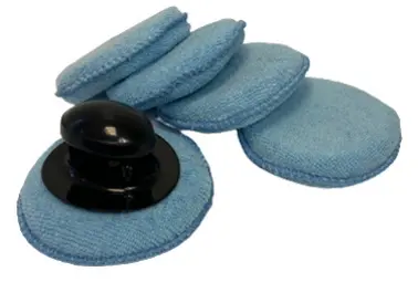 IWH Disque microfibre pour voiture, avec poignée amovible