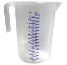IWH Pichet gradué, transparent, contenu: 1 litre
