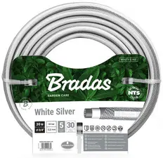 Bradas Tuyau d'arrosage NTS WHITE SILVER, 1/2", 20 m