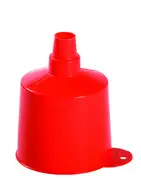 IWH Entonnoir à bouteille, diamètre : 115 mm, orange