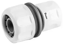 Bradas Raccord de tuyau femelle WHITE LINE, 3/4", blanc