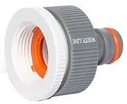 Bradas Nez de robinet WHITE LINE, 1" + 3/4", gris/blanc
