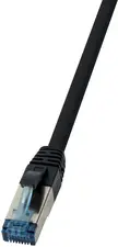 LogiLink Câble Patch, Cat.6A, S/FTP, 40 m, noir, PUR