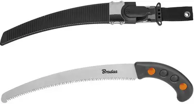 Bradas Scie d'élagage V-SERIES avec holster, lame 320 mm