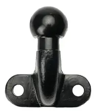 IWH Rotule d'attelage, boule de 50 mm, noir