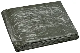 WESTEX Bâche toile avec oeillets, 6 x 8 m, vert, 75 g