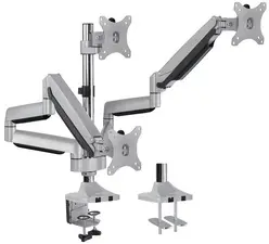 LogiLink Bras support triple, longueur bras: 762 mm, argent