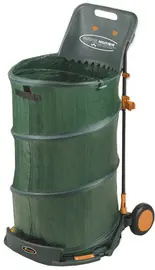 Bradas Chariot ramasse-feuilles multibin, pliable,160 litres