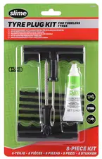Slime Kit anti-crevaison "Tyre Plug Kit", 8 pièces