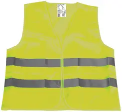 IHW Gilet de sécurité, norme EN 471, jaune